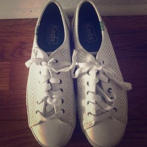 These are white sneakers.